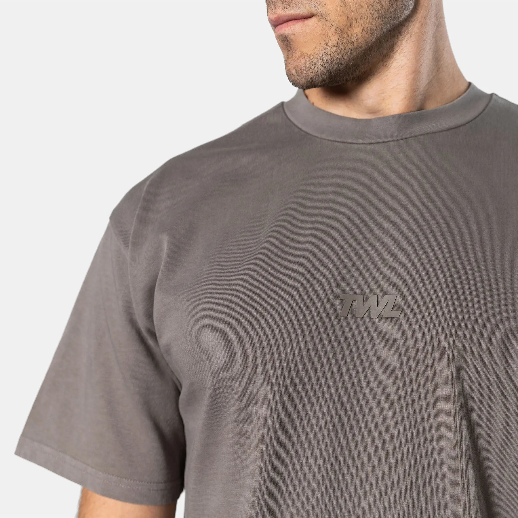 TWL - LIFESTYLE OVERSIZED T-SHIRT - WASHED GREY
