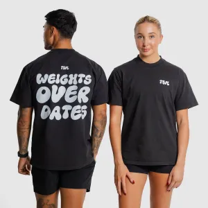 TWL - LIFESTYLE OVERSIZED T-SHIRT - WEIGHTS OVER DATES