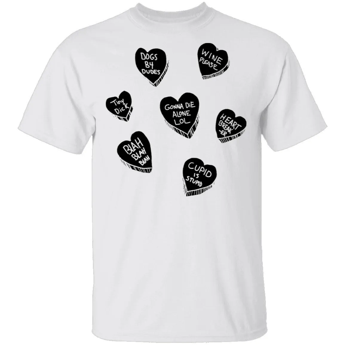 V Day Hearts T-Shirt