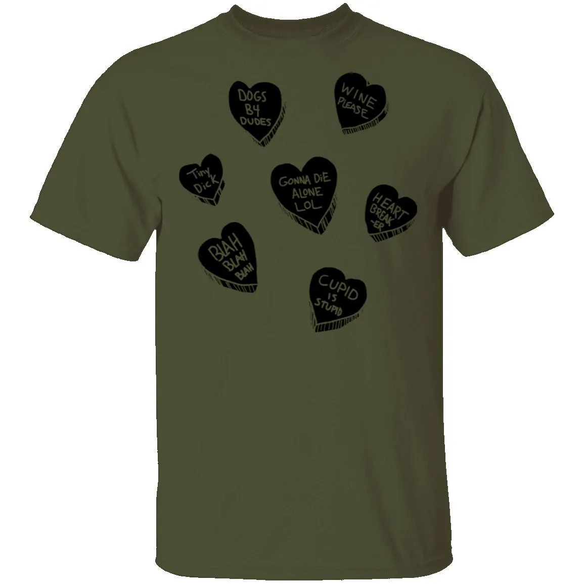 V Day Hearts T-Shirt
