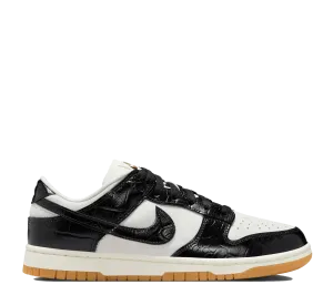 W Nike Dunk Low LX "Black Croc"