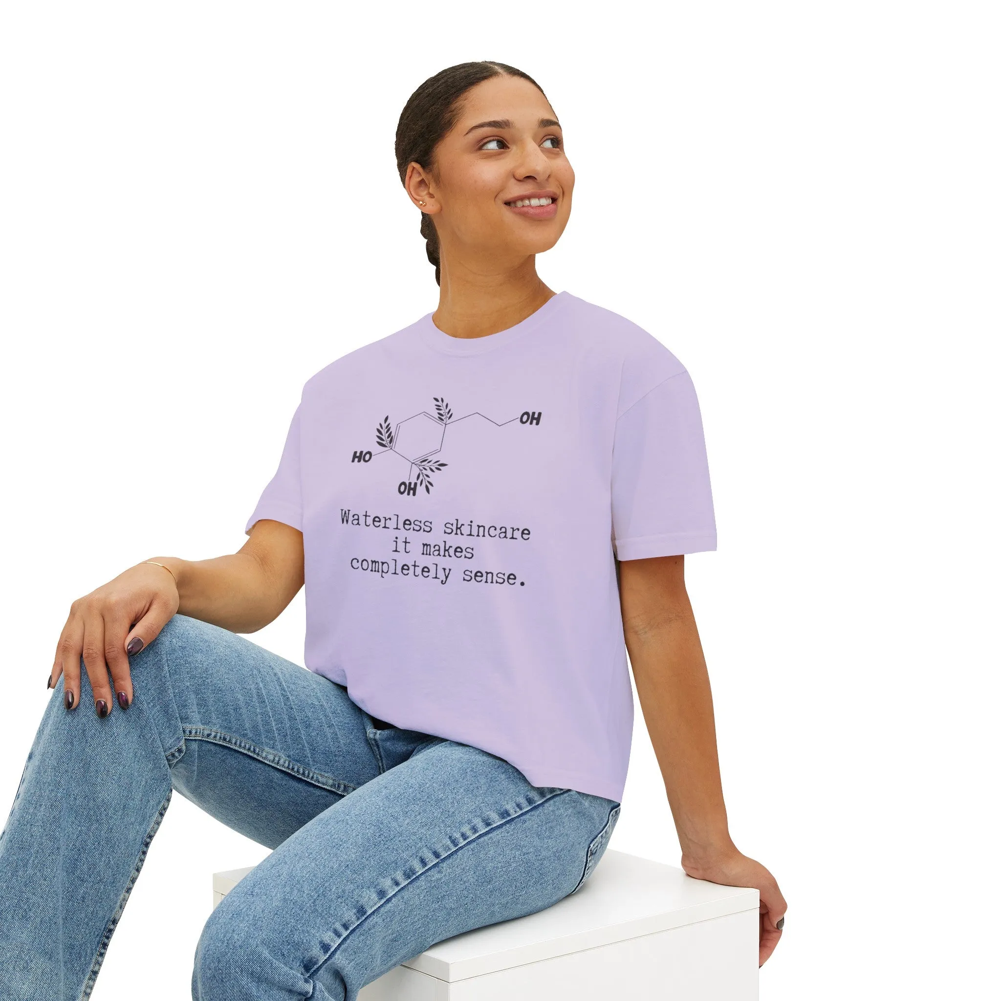 Waterless Hydroxytyrosol // Women's Boxy Tee