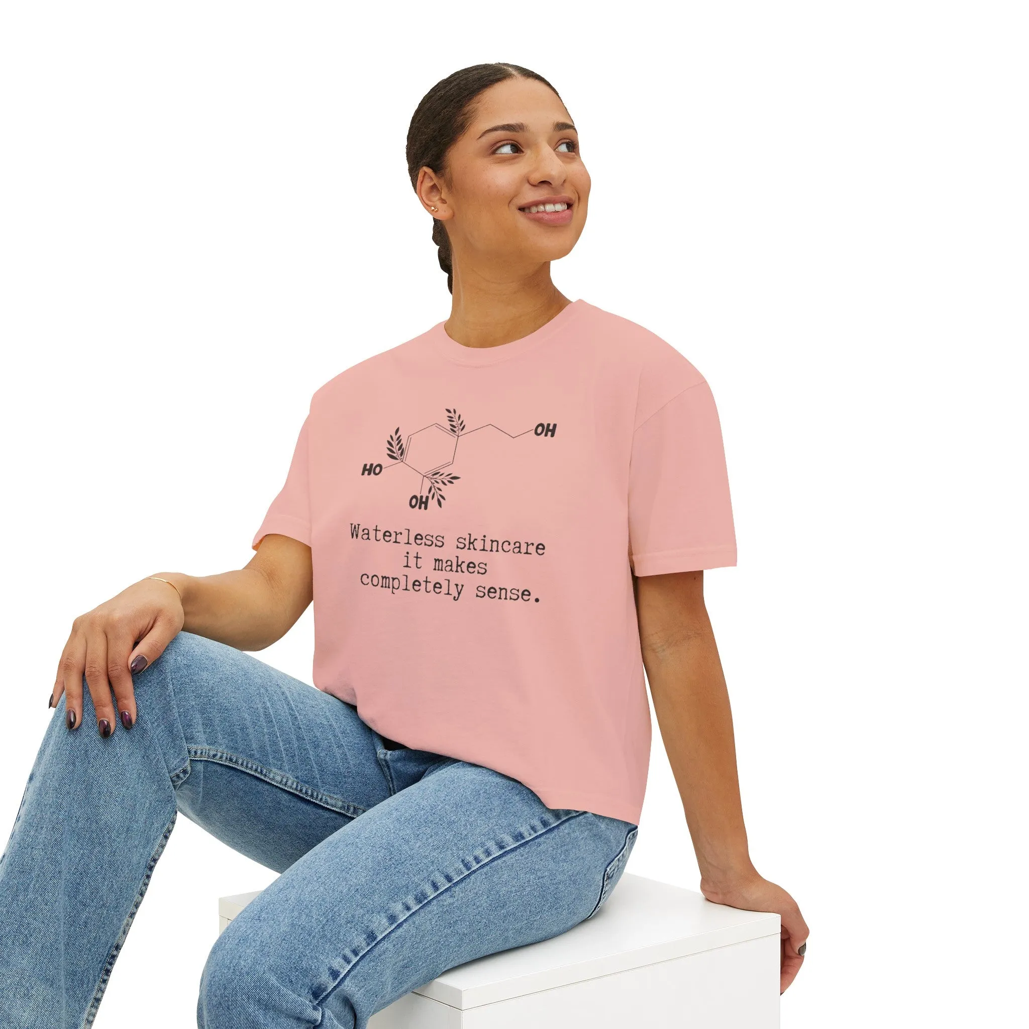 Waterless Hydroxytyrosol // Women's Boxy Tee