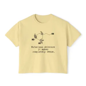 Waterless Hydroxytyrosol // Women's Boxy Tee
