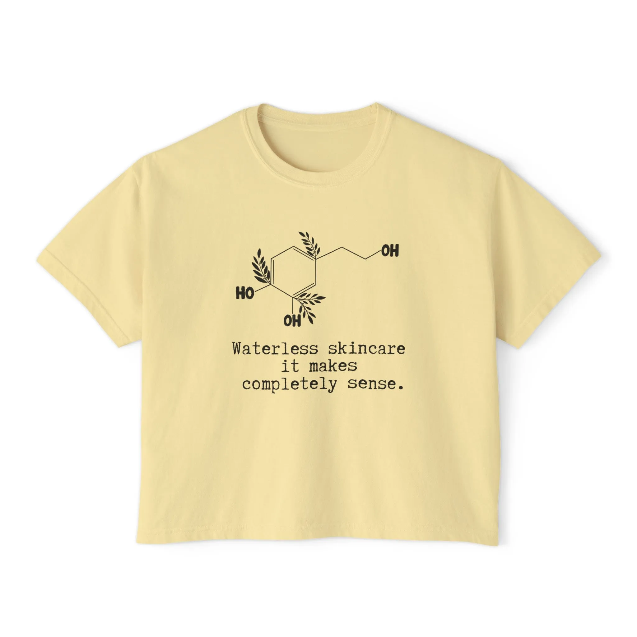 Waterless Hydroxytyrosol // Women's Boxy Tee