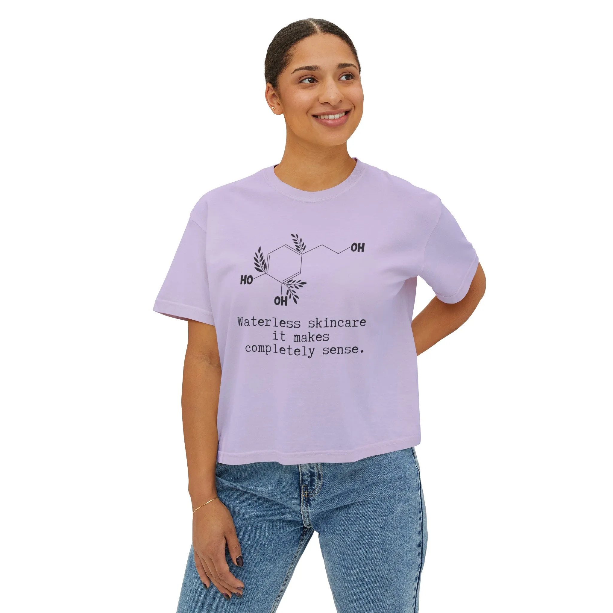Waterless Hydroxytyrosol // Women's Boxy Tee