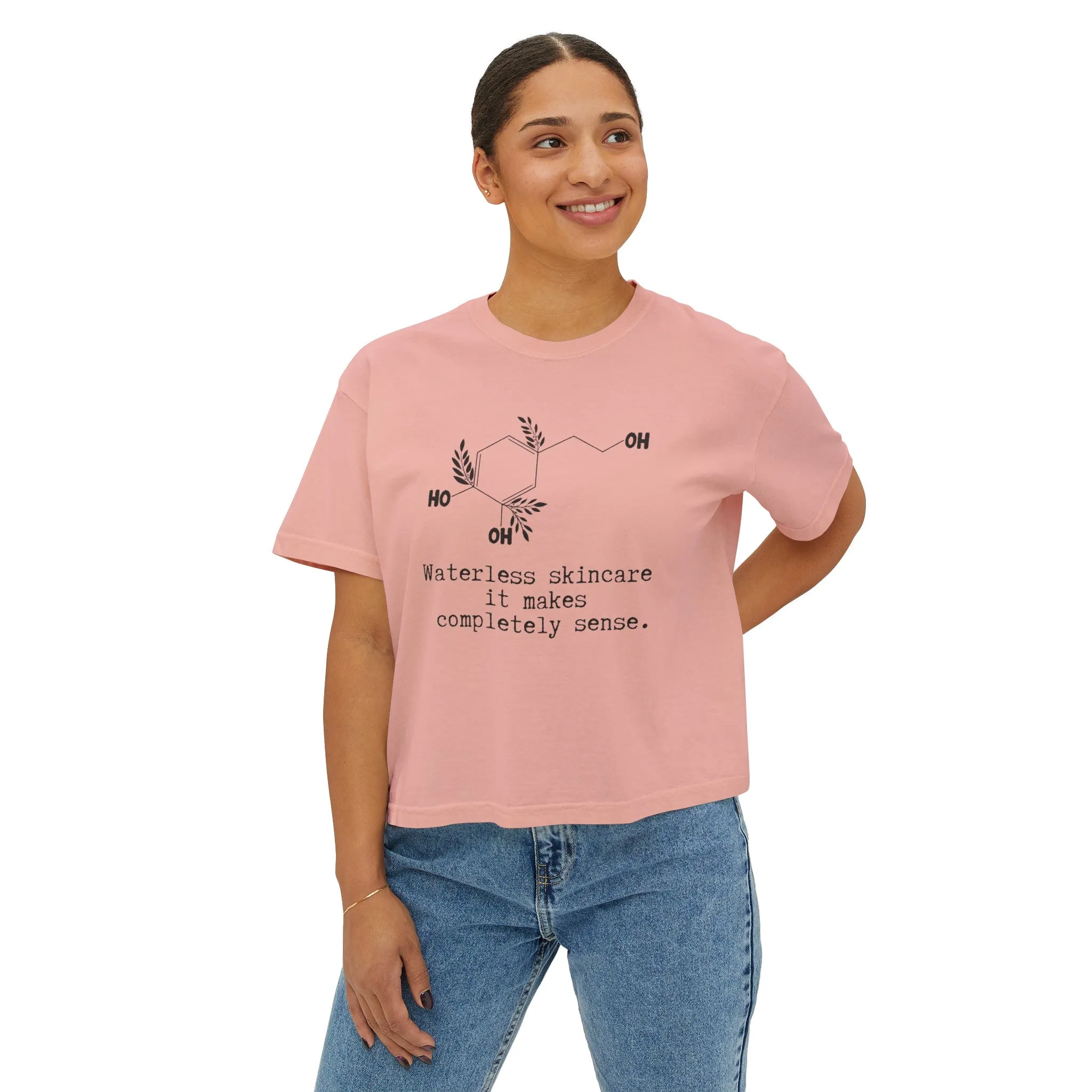 Waterless Hydroxytyrosol // Women's Boxy Tee