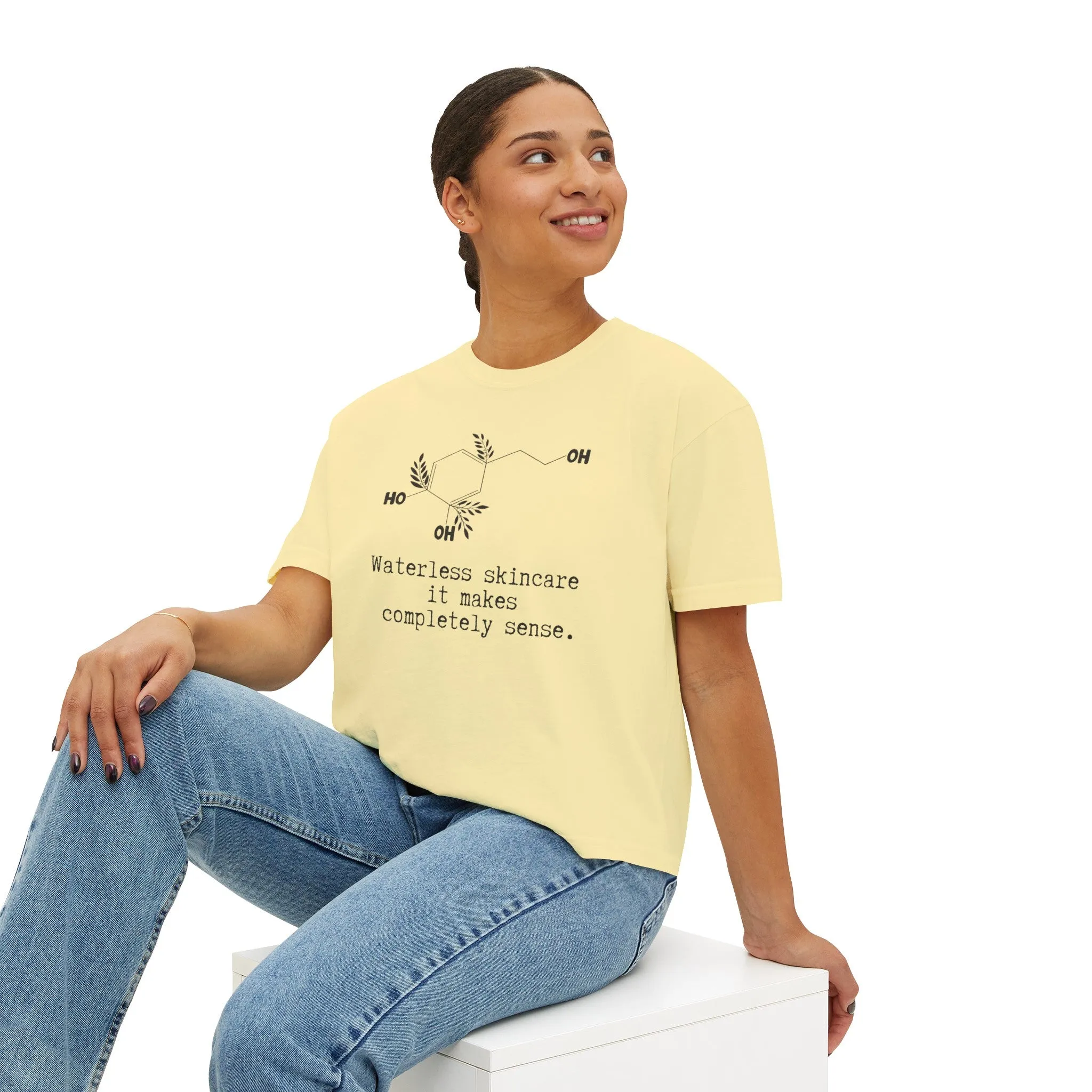 Waterless Hydroxytyrosol // Women's Boxy Tee