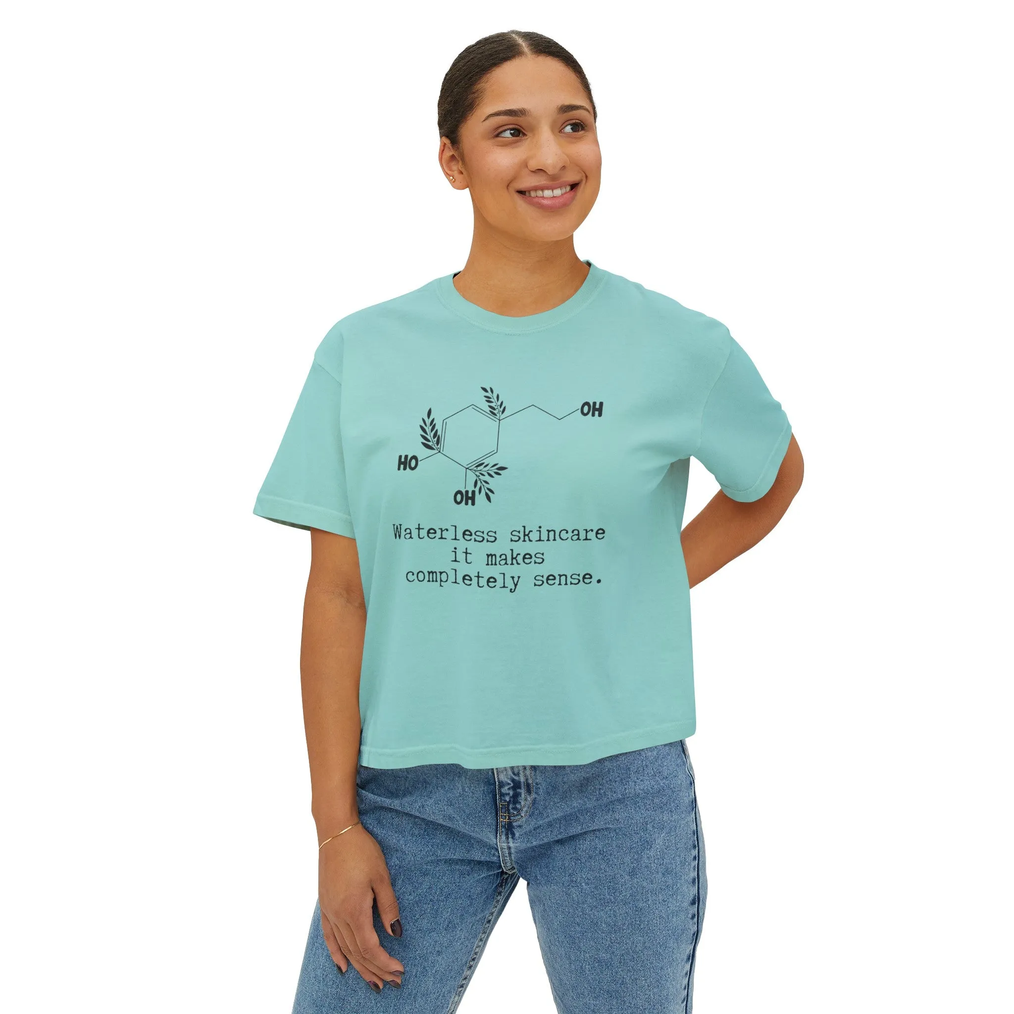 Waterless Hydroxytyrosol // Women's Boxy Tee