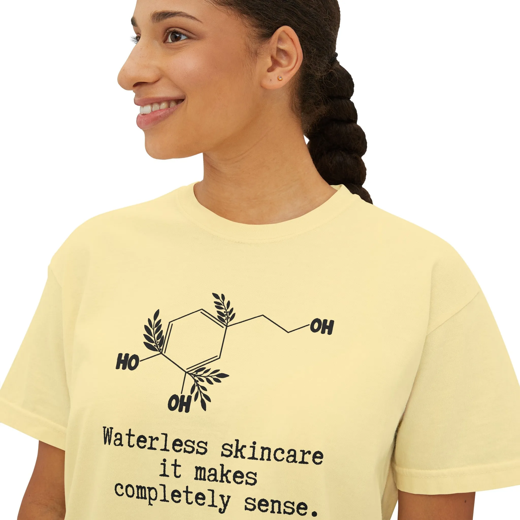 Waterless Hydroxytyrosol // Women's Boxy Tee
