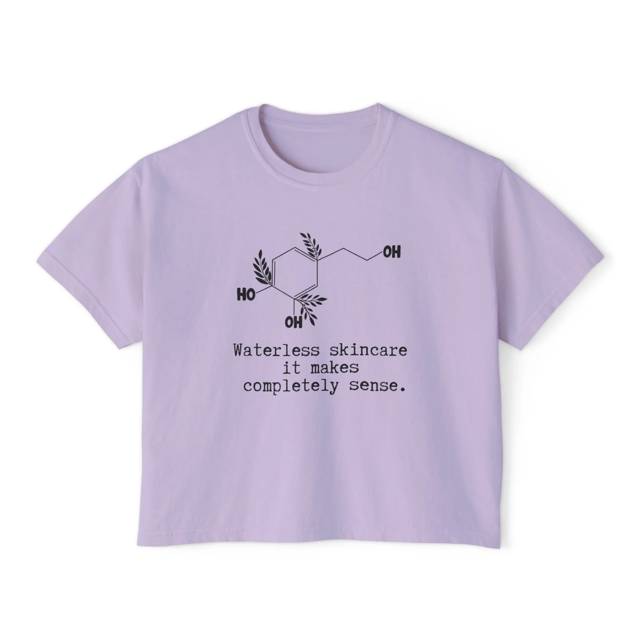 Waterless Hydroxytyrosol // Women's Boxy Tee