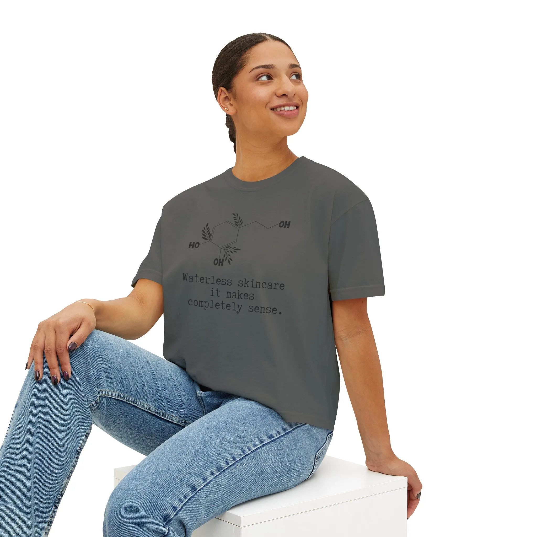 Waterless Hydroxytyrosol // Women's Boxy Tee
