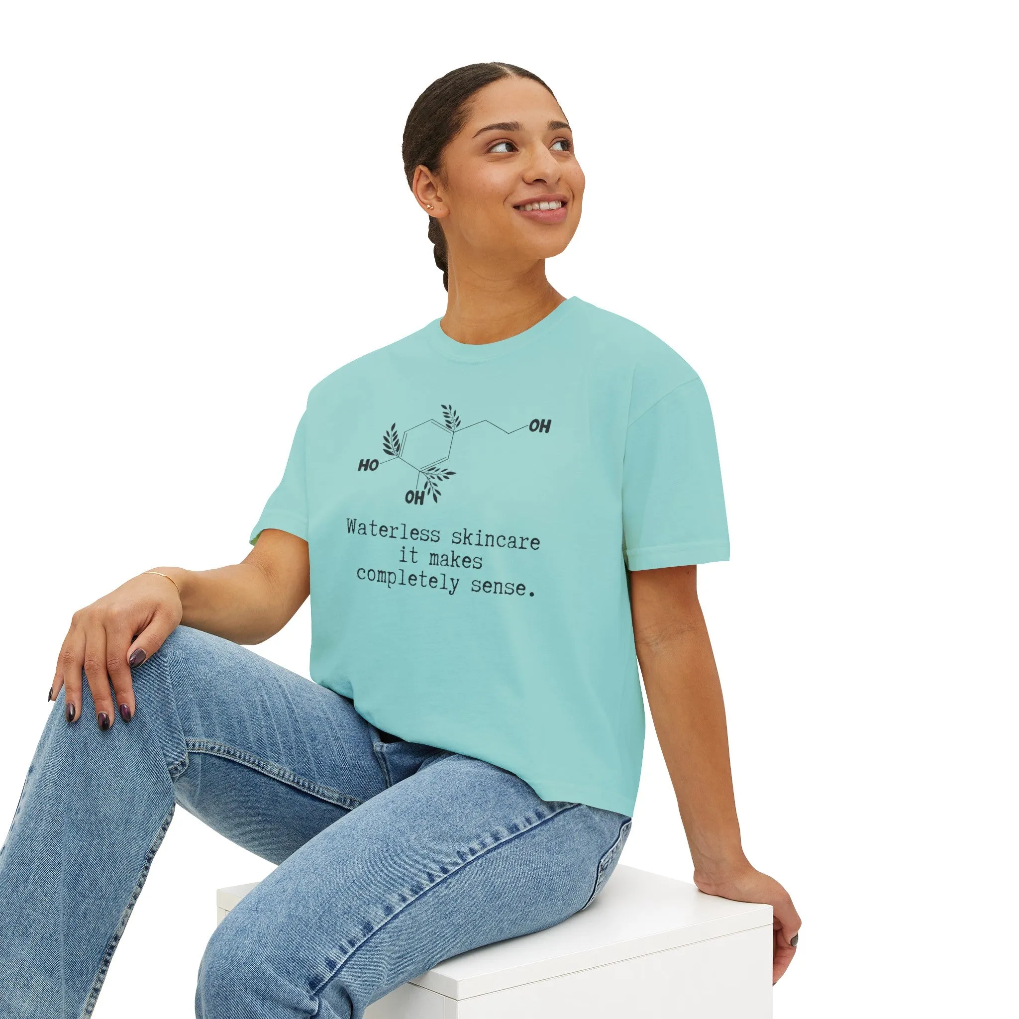 Waterless Hydroxytyrosol // Women's Boxy Tee