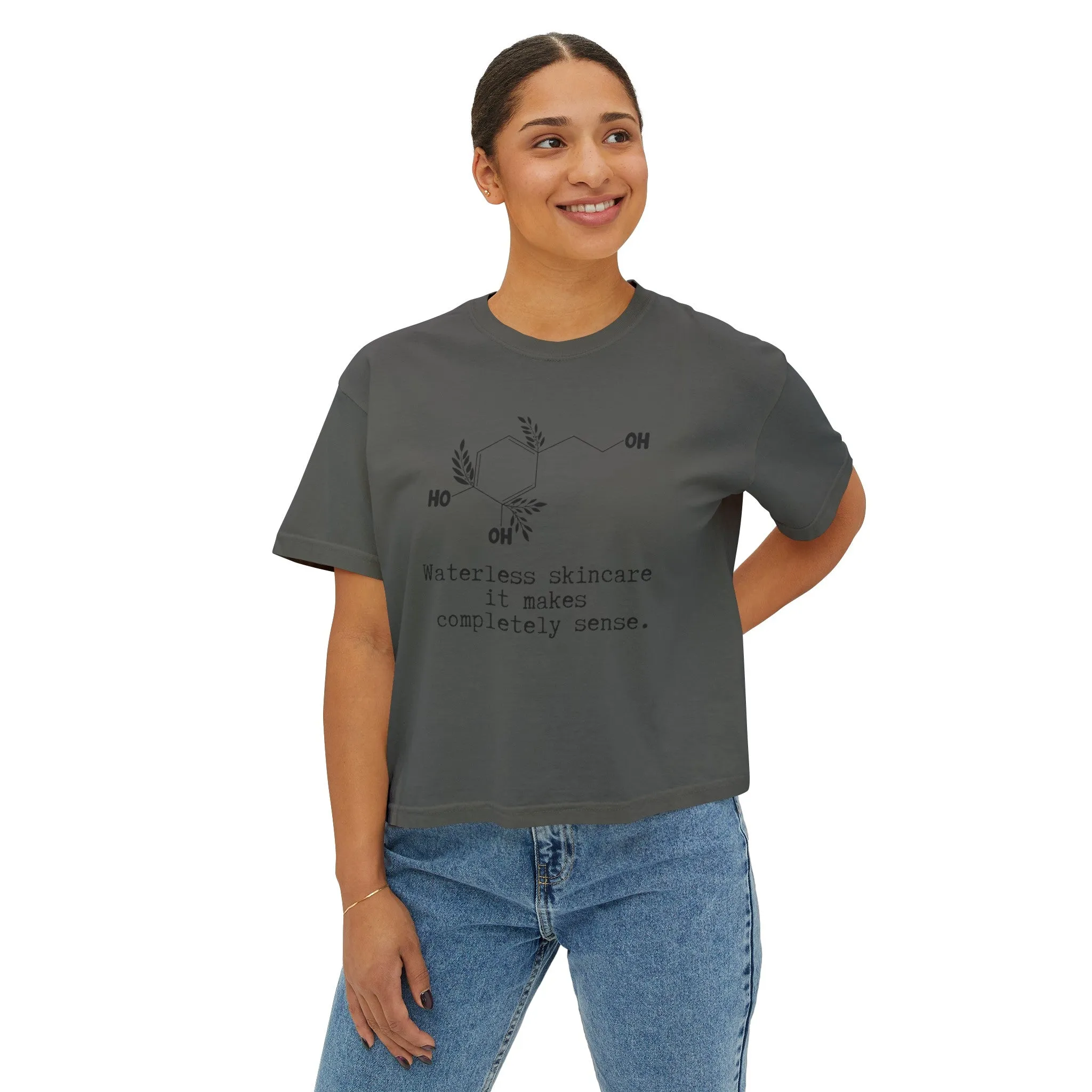 Waterless Hydroxytyrosol // Women's Boxy Tee