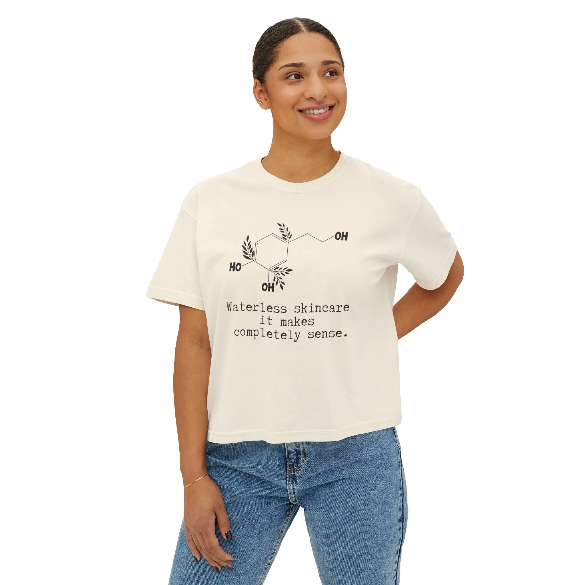 Waterless Hydroxytyrosol // Women's Boxy Tee