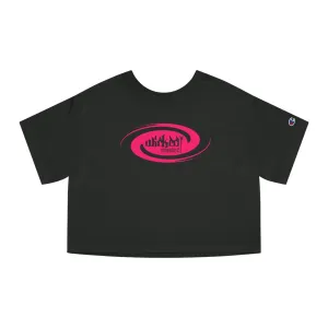 Wicked Storm/ Hot Pink/ Cropped T-Shirt