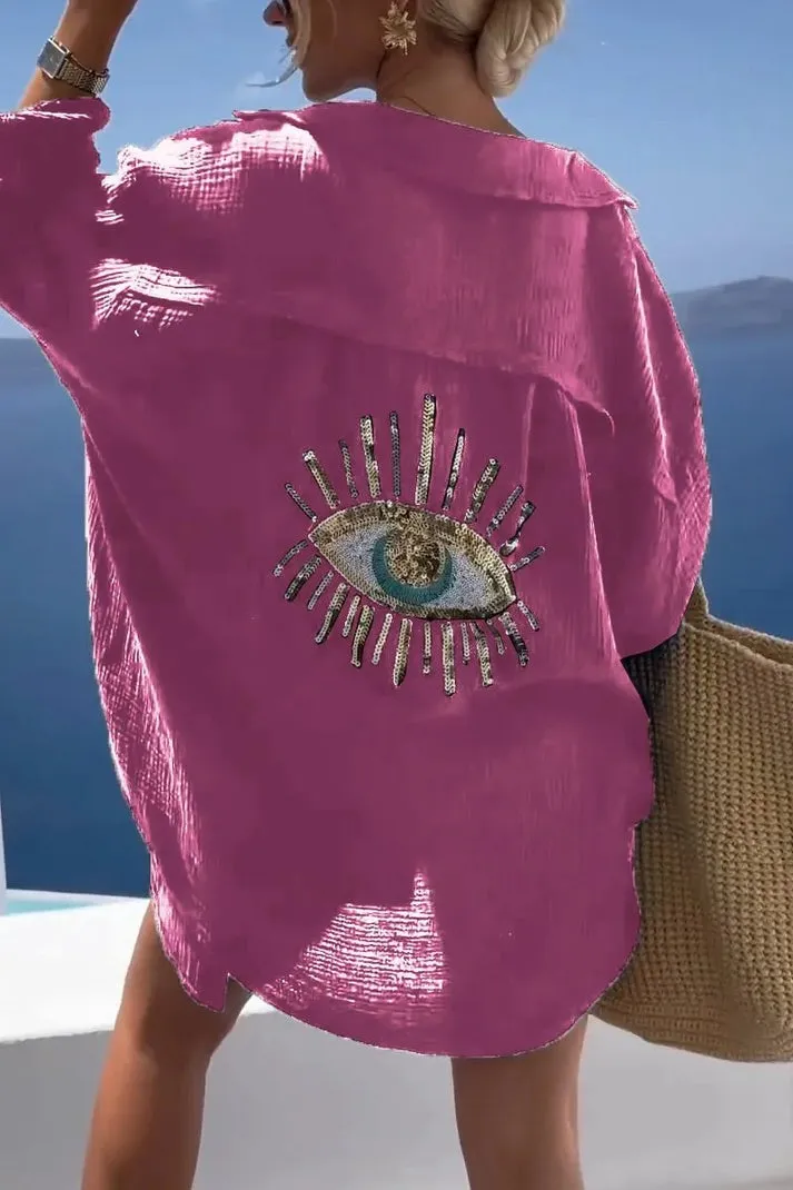 Women's Casual Sequin Beaded Shirts (Buy 2 Free Shipping)