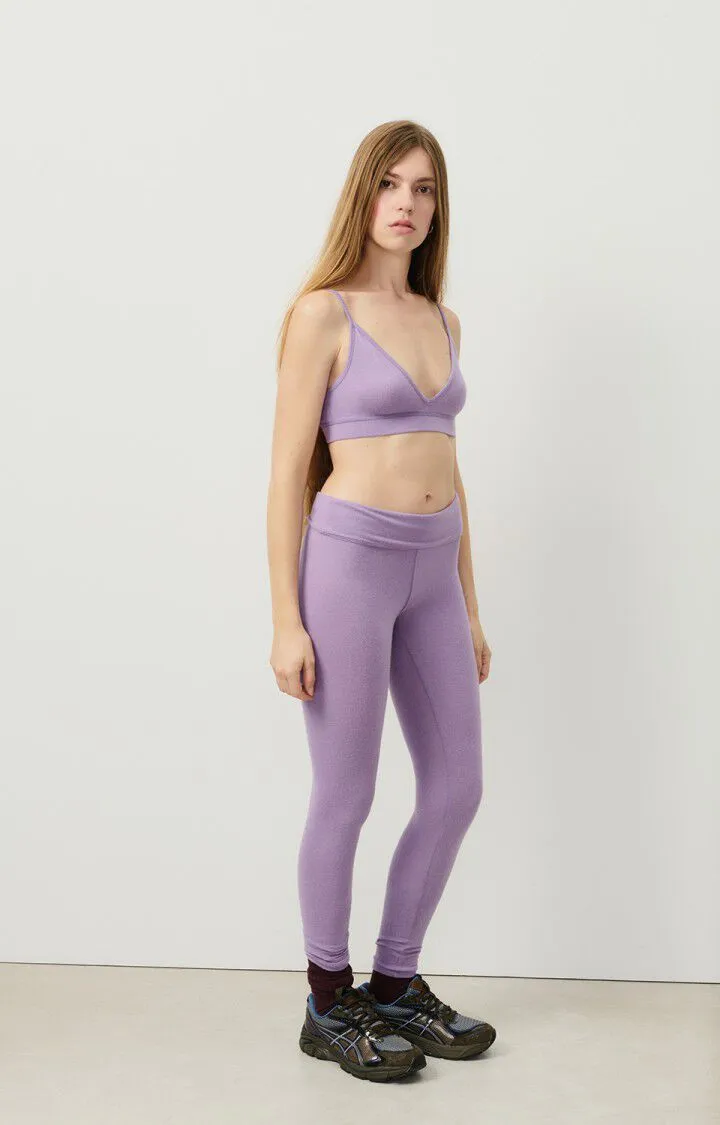 WOMEN'S LEGGINGS YPAWOOD - AMETHYST MELANGE