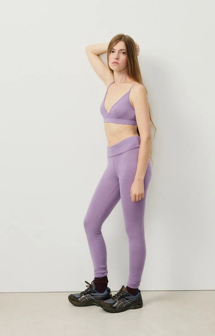 WOMEN'S LEGGINGS YPAWOOD - AMETHYST MELANGE