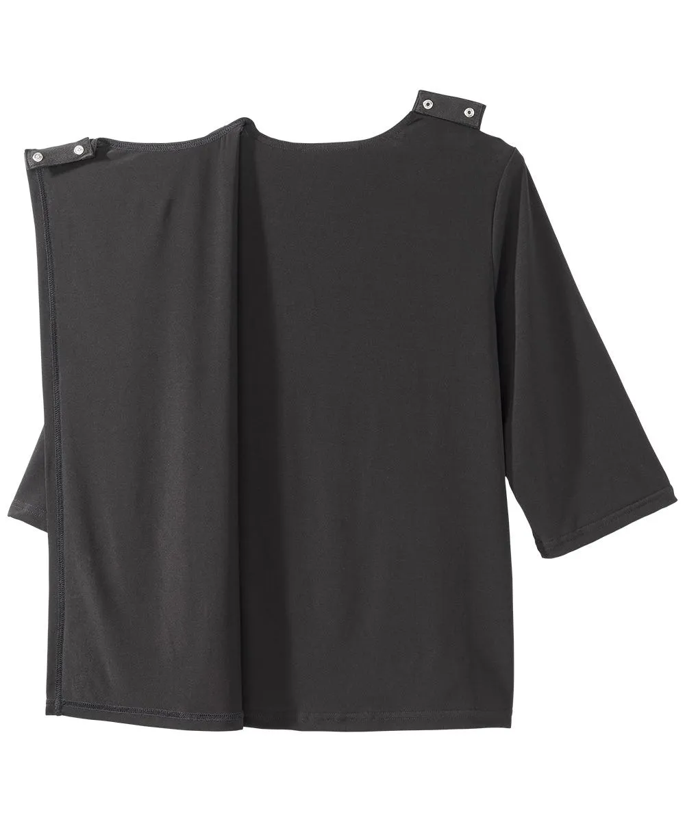 Women's Open Back Shirred Top