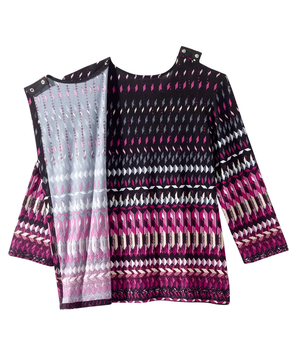 Women's Open Back Shirred Top