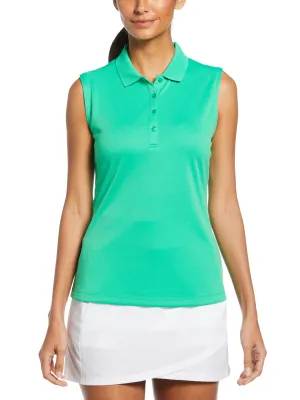 Womens Opti Dri™ Sleeveless Polo
