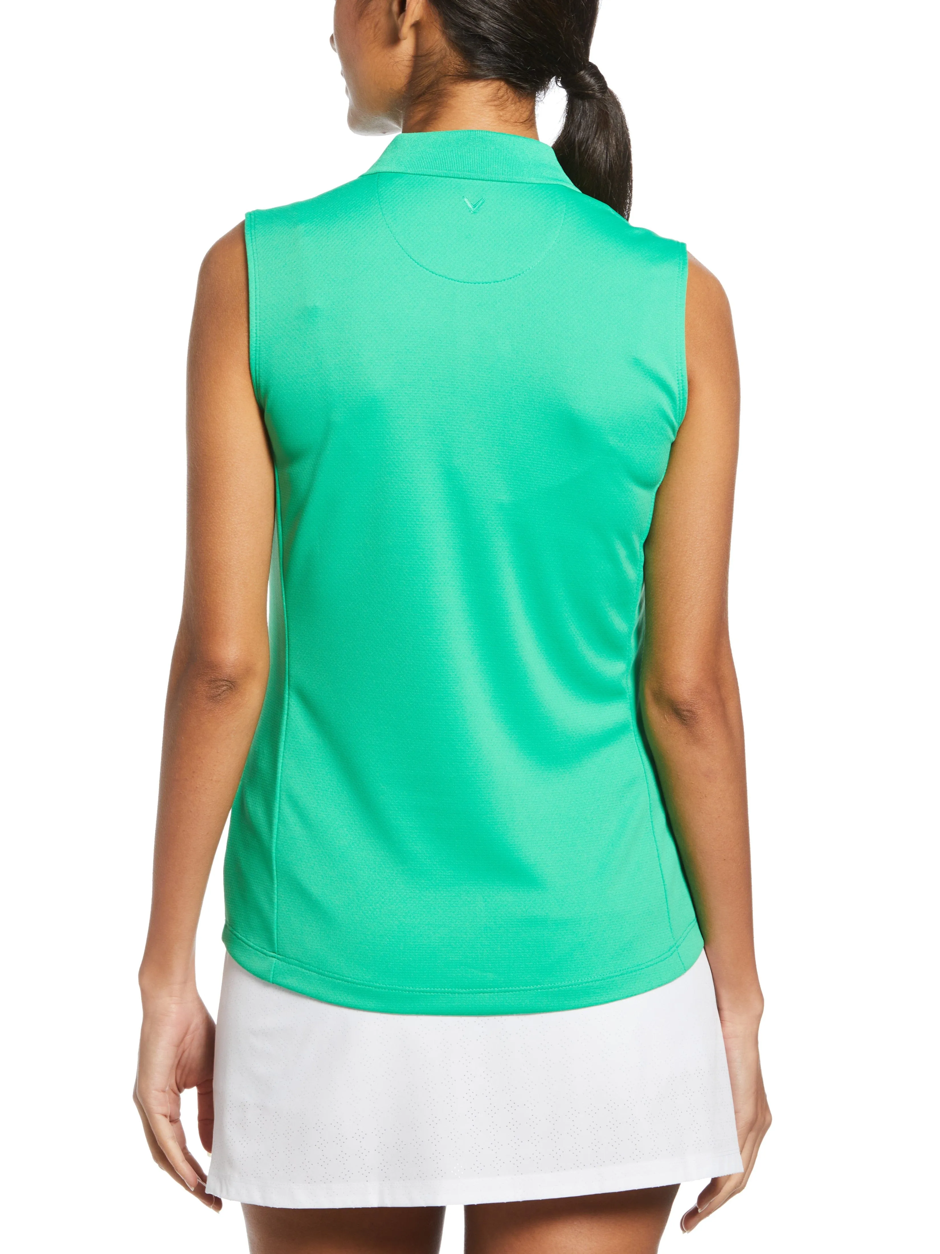 Womens Opti Dri™ Sleeveless Polo