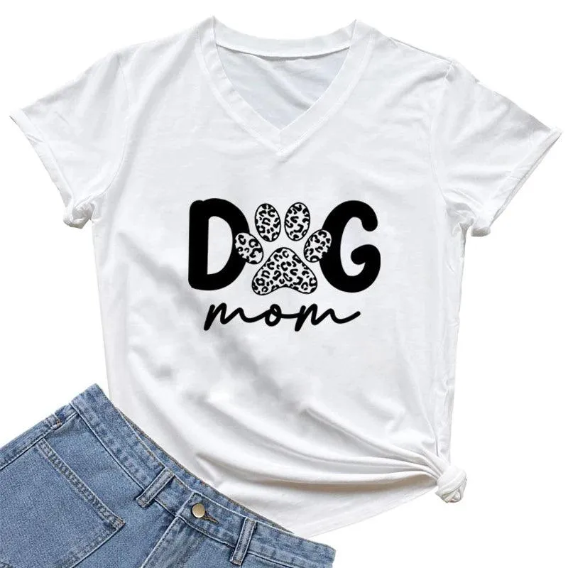 Women's "Dog Mom" T-shirt