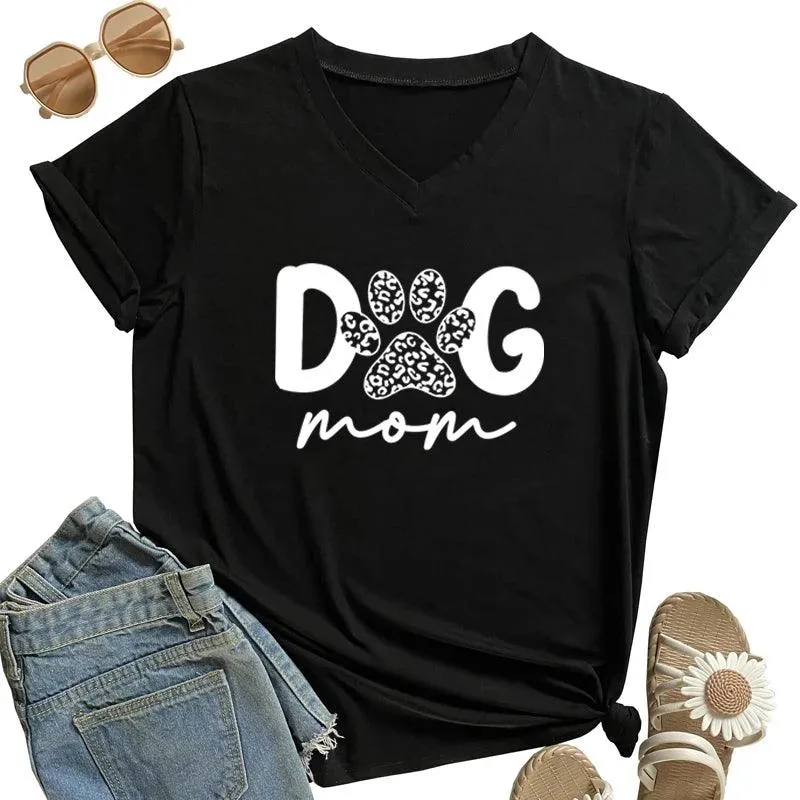 Women's "Dog Mom" T-shirt