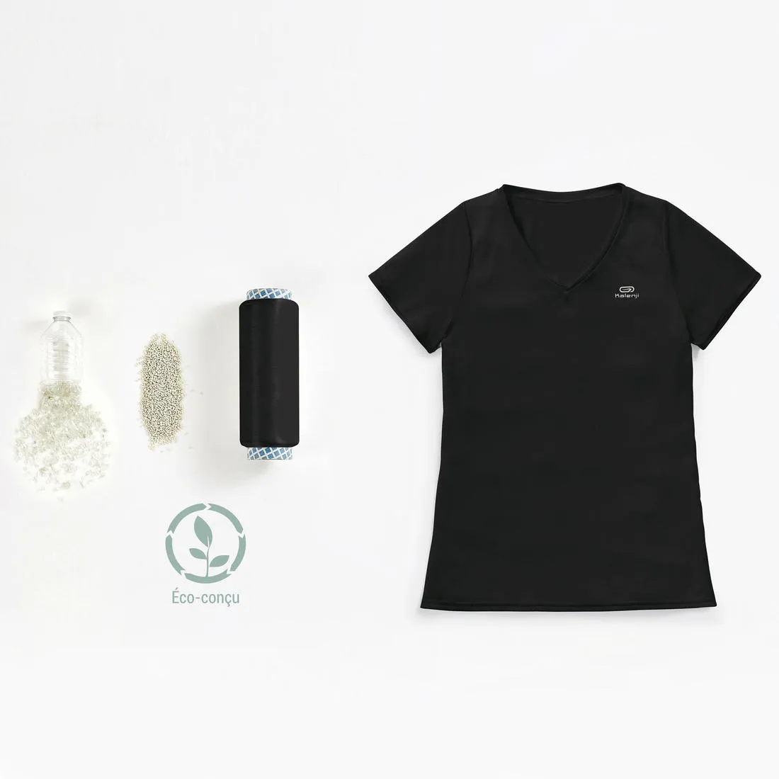 Women's short-sleeved breathable running T-Shirt Dry