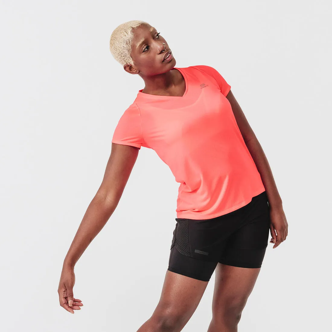 Women's short-sleeved breathable running T-Shirt Dry