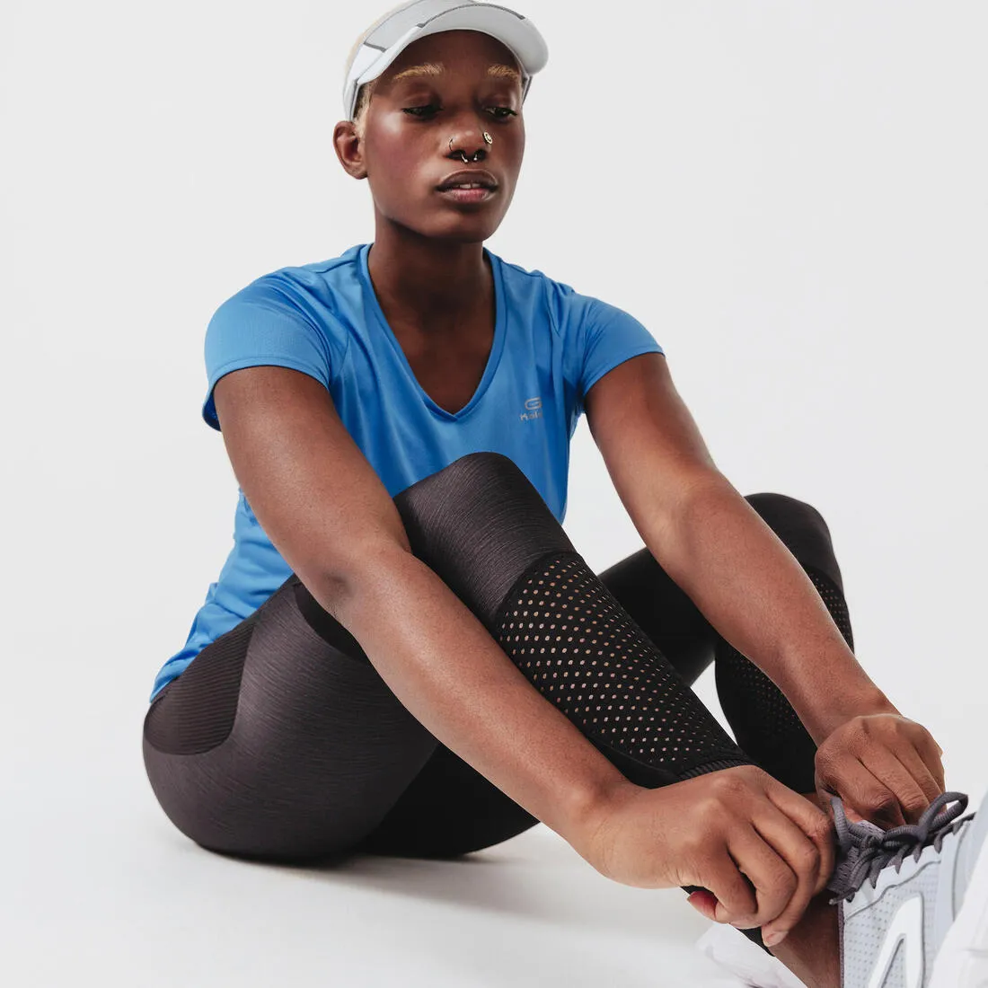 Women's short-sleeved breathable running T-Shirt Dry