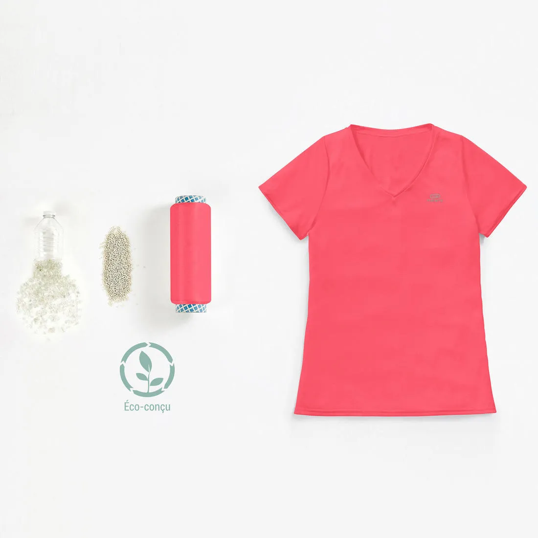 Women's short-sleeved breathable running T-Shirt Dry