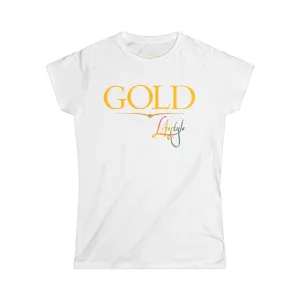 Women's Softstyle Tee - GOLD Lifestyle