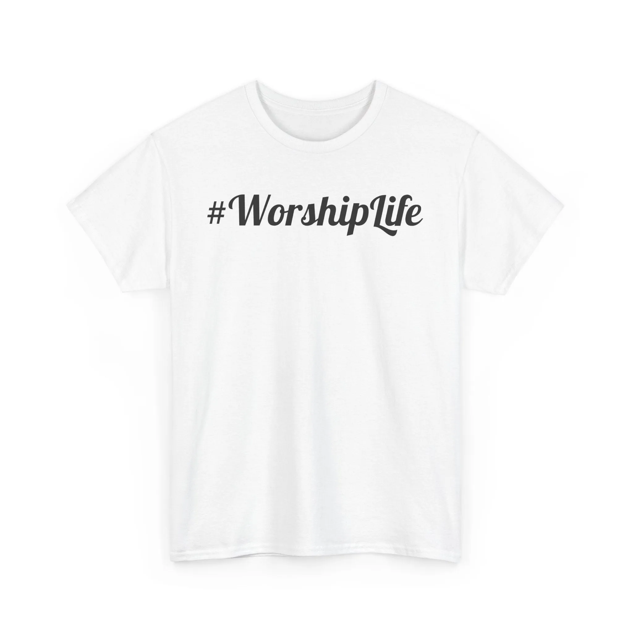 #WorshipLife Version 1 Unisex Heavy Cotton Tee