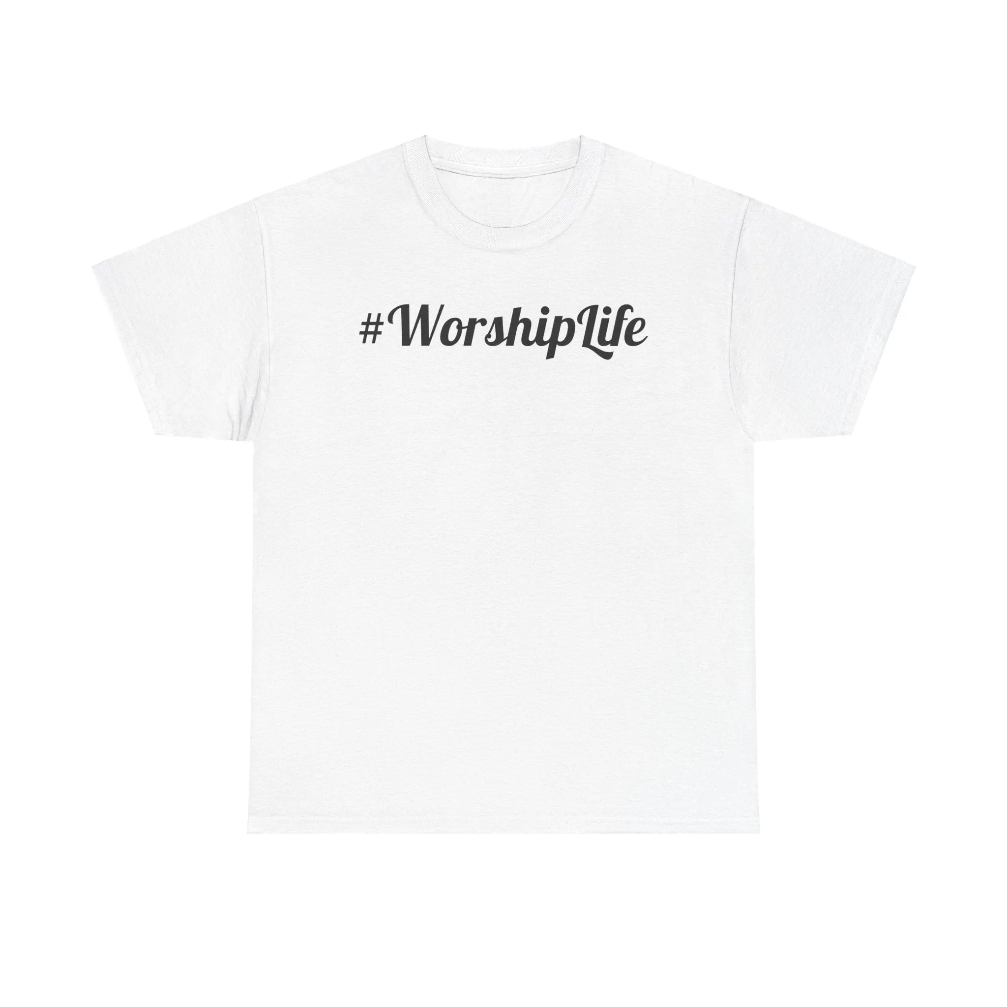 #WorshipLife Version 1 Unisex Heavy Cotton Tee