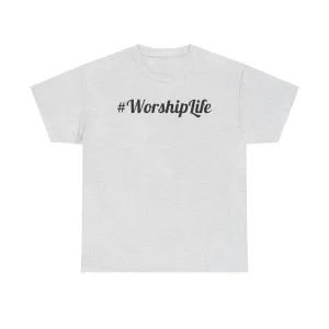 #WorshipLife Version 1 Unisex Heavy Cotton Tee