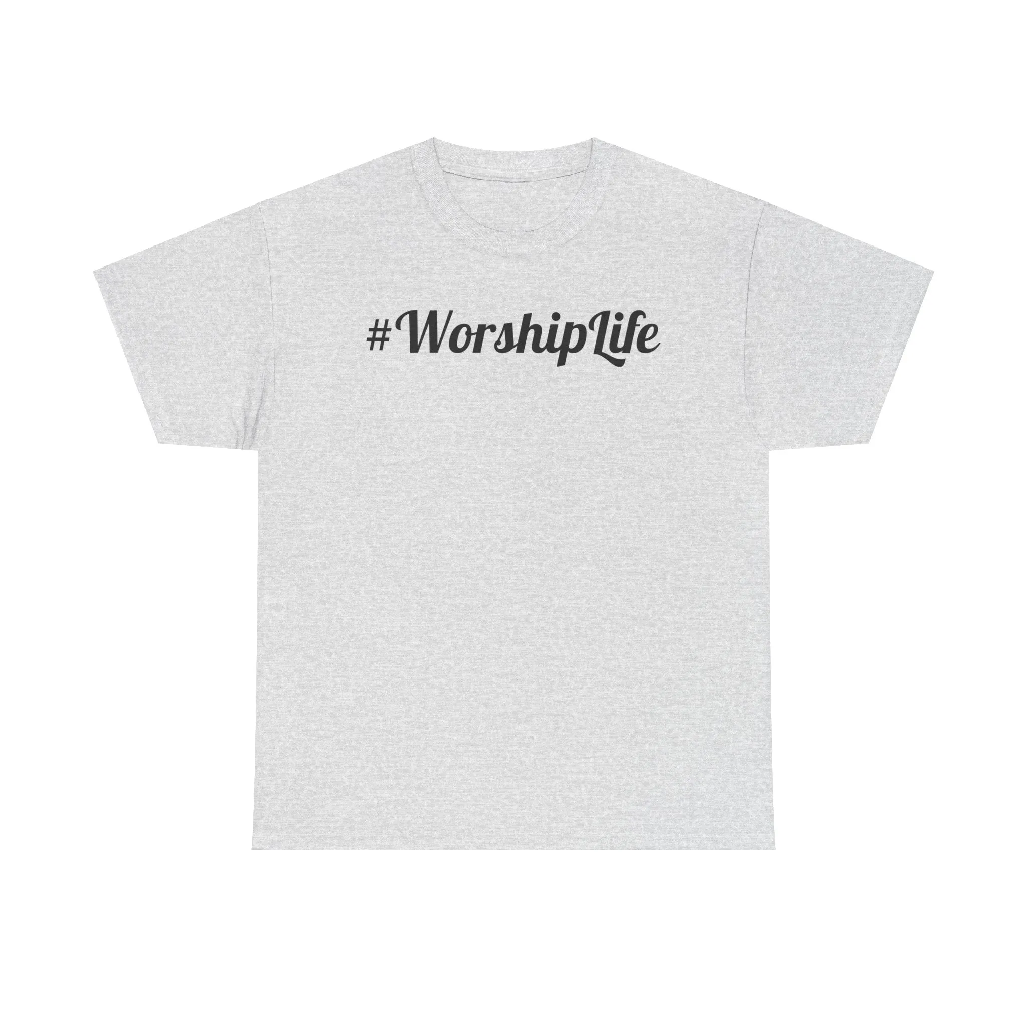 #WorshipLife Version 1 Unisex Heavy Cotton Tee